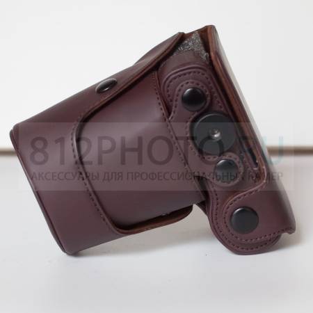 Чехол для Sony NEX-C3 коричневый Чехол для Sony NEX-C3 коричневый
