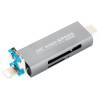 Картридер JJC CR-UCL1 GRAY USB 2.0