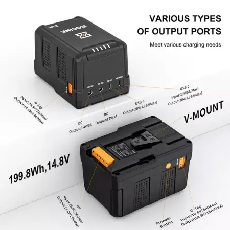 Аккумулятор ZGCINE V-mount mini ZG-S200