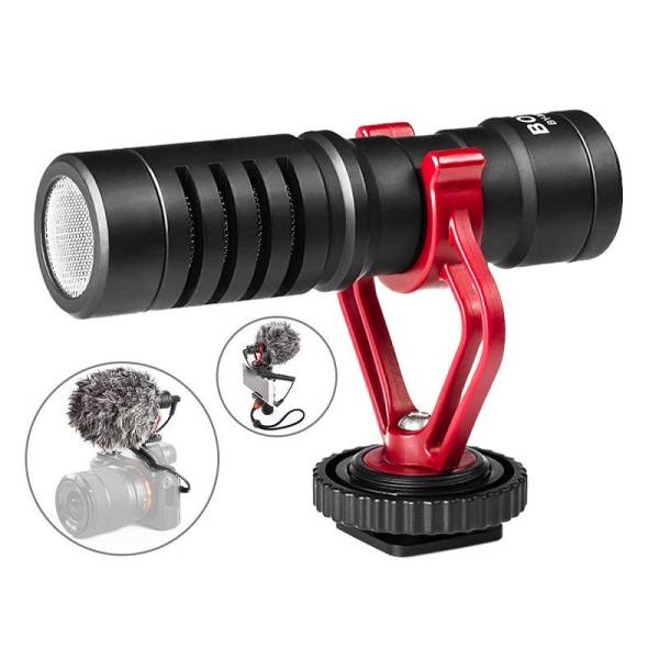 Накамерный микрофон Boya BY-MM1 для беззеркальных компактных камер