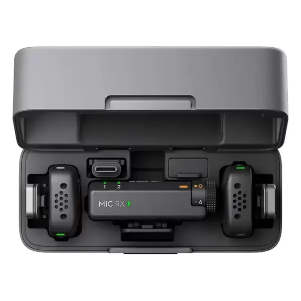 Радиосистема DJI Mic mini (2 TX + 1 RX + Charging Case) Радиосистема DJI Mic mini (2 TX + 1 RX + Charging Case)