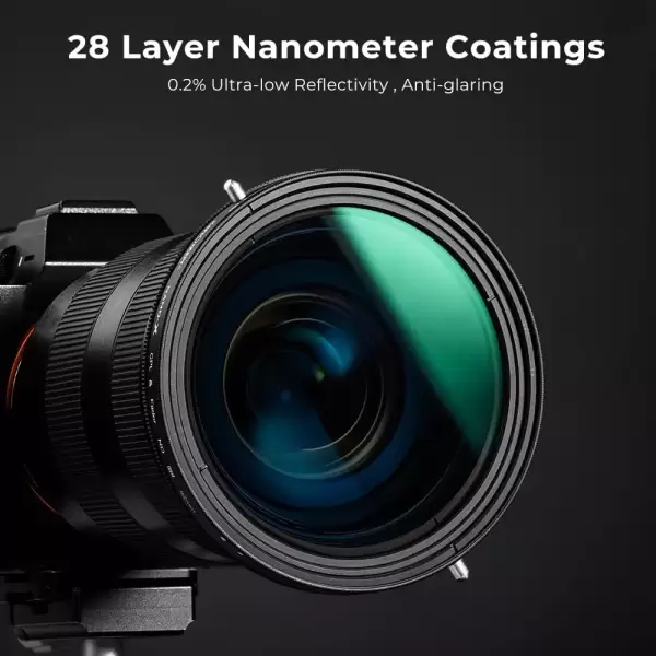 Фильтр K&F 49 мм Nano X CPL+Variable Fader NDX ND2-ND32