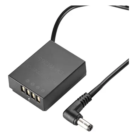 Пустышка NP-W126 с витым кабелем и штекером DC 5,5×2,1 мм