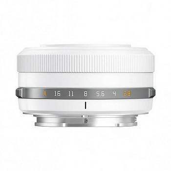 Объектив TTartisan AF 27 мм F2.8 APS-C для Sony E Limited Edition белый