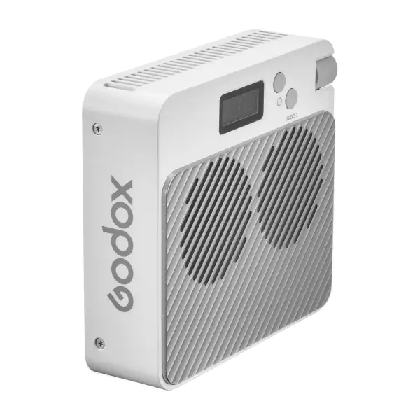 Godox ML100Bi сзади: дисплей и кнопки
