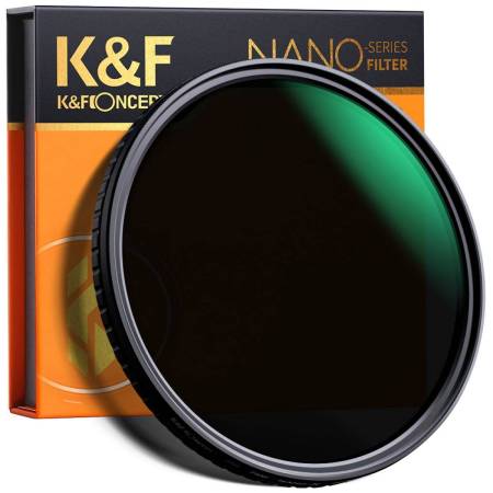 Фильтр K&F Nano X с переменной величиной ND2-ND32 (1-5 stop)