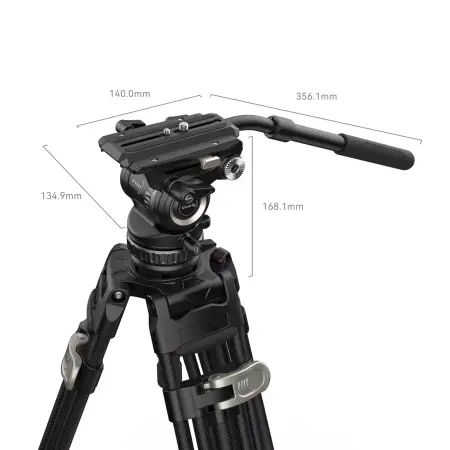 Штатив SmallRig Professional Fluid Head Tripod Kit 4465