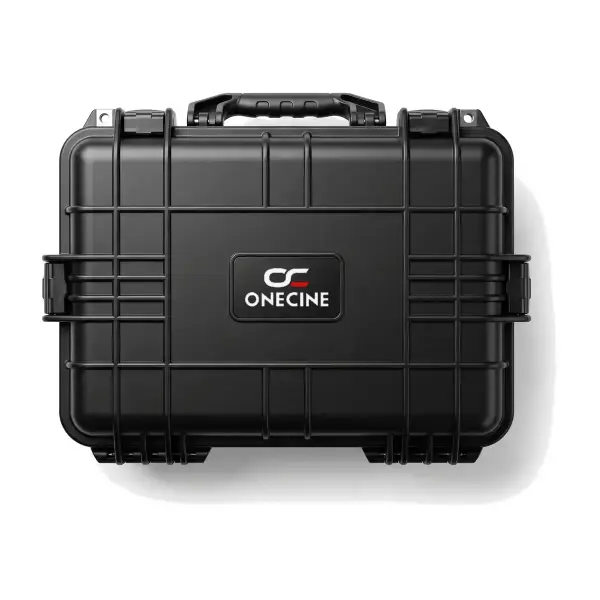 Крышка кейса OneCine Vault 3014 сверху с шильдиком ONECINE