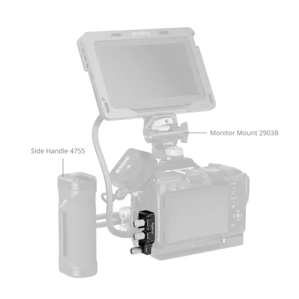 Держатель кабеля (зажим) SmallRig HDMI, USB-C для клеток Canon EOS R50 V 5534