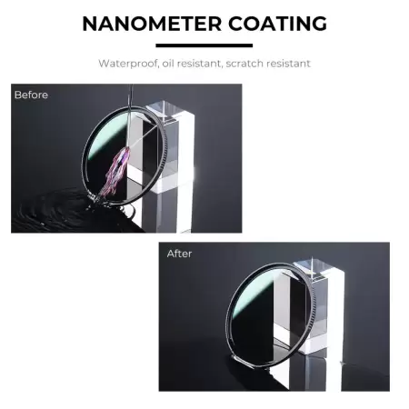 Фильтр K&F Concept NANO X ND8 (3 stops) 77 мм Фильтр K&F Concept NANO X ND8 (3 stops) 77 мм