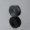 Объектив TTArtisan AF 14 мм F3.5 для Fuji X — вид в три четверти, студийная съёмка