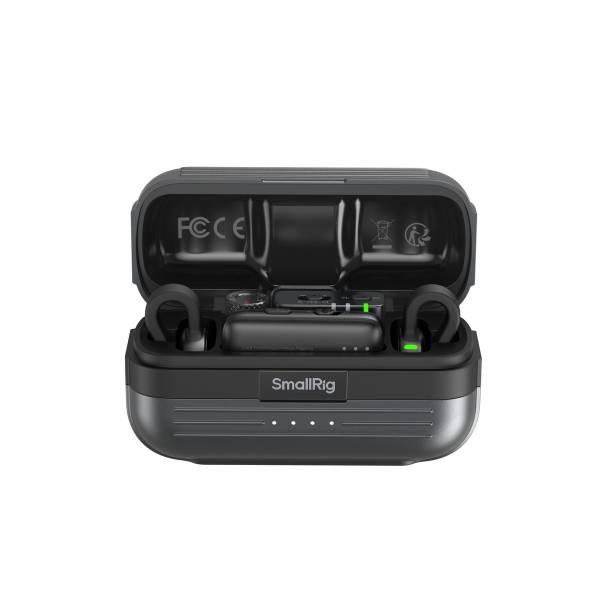 Беспроводной микрофон SmallRig S70 6526 с цветными накладками и зарядным кейсом