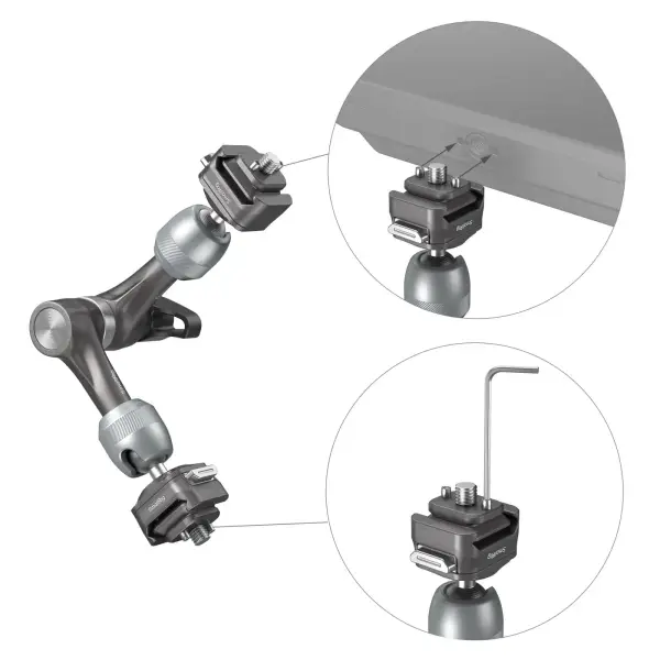 Держатель SmallRig HawkLock H21 быстросъёмный Magic Arm (7