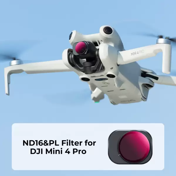 Фильтр K&F concept ND16&PL для DJI Mini 4 Pro Фильтр K&F concept ND16&PL для DJI Mini 4 Pro
