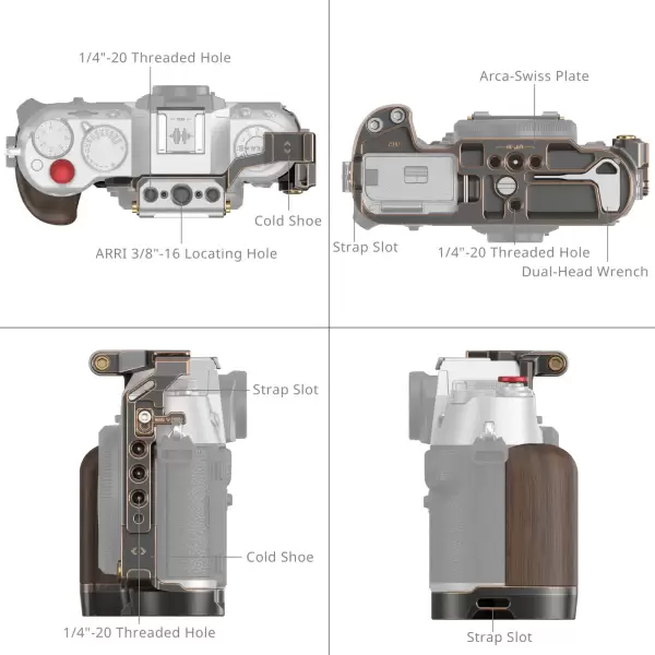 Клетка SmallRig Retro Cage для FUJIFILM X-T50 4714