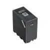 Аккумулятор ZGCINE NPF970 — вид сзади с портом USB-C, белый фон