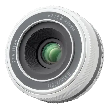 Объектив TTartisan AF 27 мм F2.8 APS-C для Fuji X Limited Edition белый