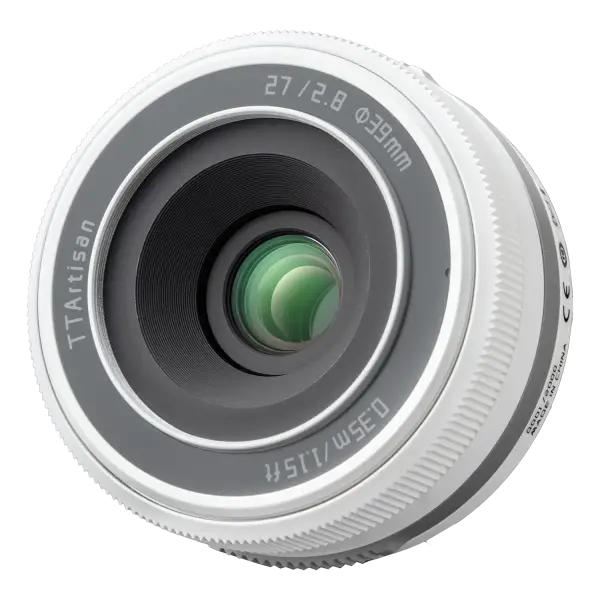 Объектив TTartisan AF 27 мм F2.8 APS-C для Fuji X Limited Edition белый