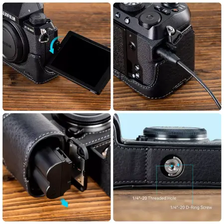 Кожаный чехол SmallRig для Fujifilm X-S20 4232