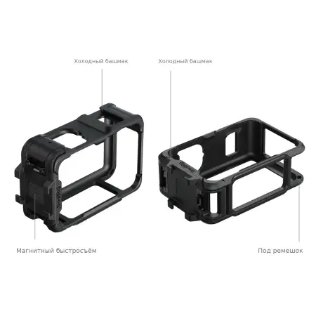 Точки крепления клетки SmallRig 5886