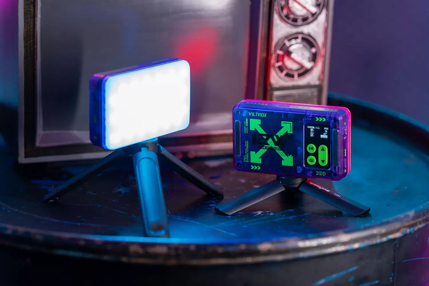 Светодиодный свет Viltrox RB-V12 RGB Светодиодный свет Viltrox RB-V12 RGB