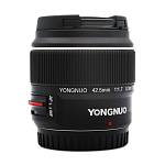 Объектив Yongnuo YN42.5mm F1.7M для m4/3 Объектив Yongnuo YN42.5mm F1.7M для m4/3