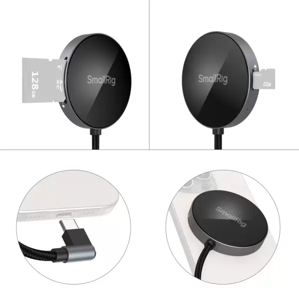 Картридер SmallRig SD4.0 Memory Card Reader 4870