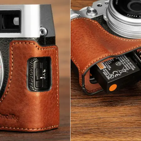 Кожаный чехол SmallRig для FUJIFILM X100VI (коричневый) 4699