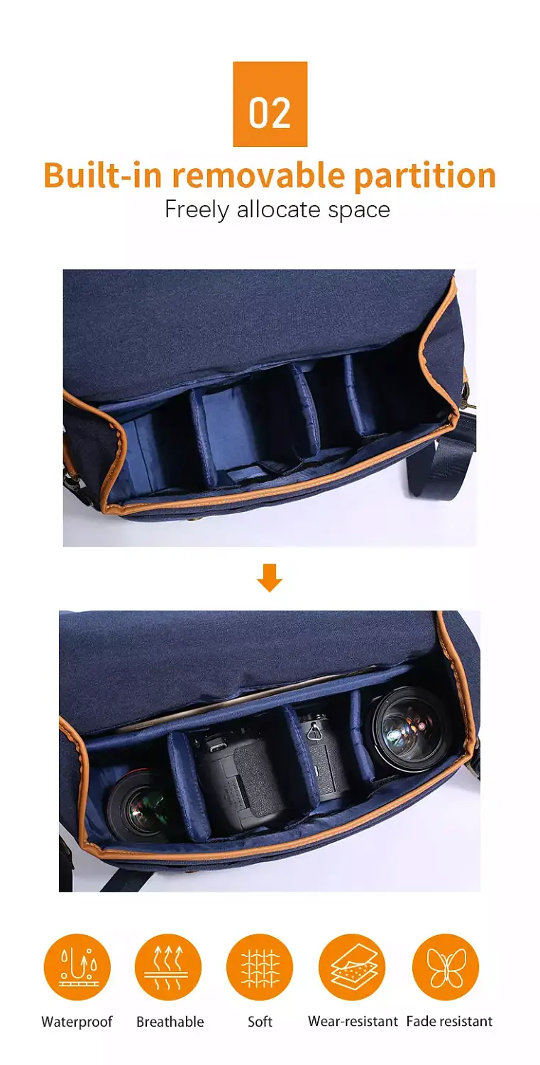 Сумка для фотокамеры K&F Concept KF13.062v1