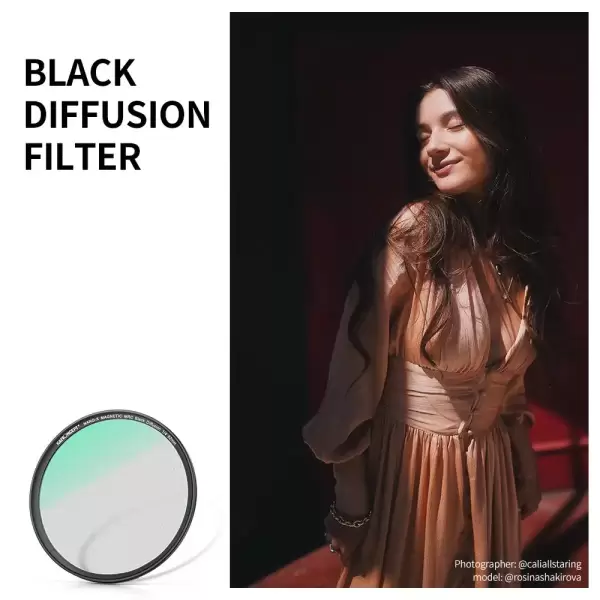 Фильтр магнитный K&F Nano X Black Mist 1/4 55 мм