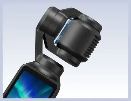 ND-фильтр Telesin на DJI Osmo Pocket 3 не мешает кнопкам и подвесу