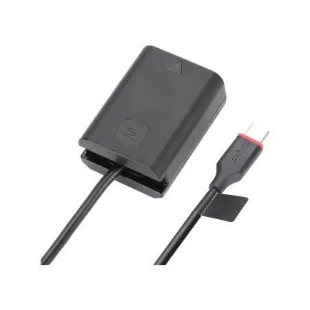 Пустышка NP-FW50 с витым кабелем USB-C — общий вид