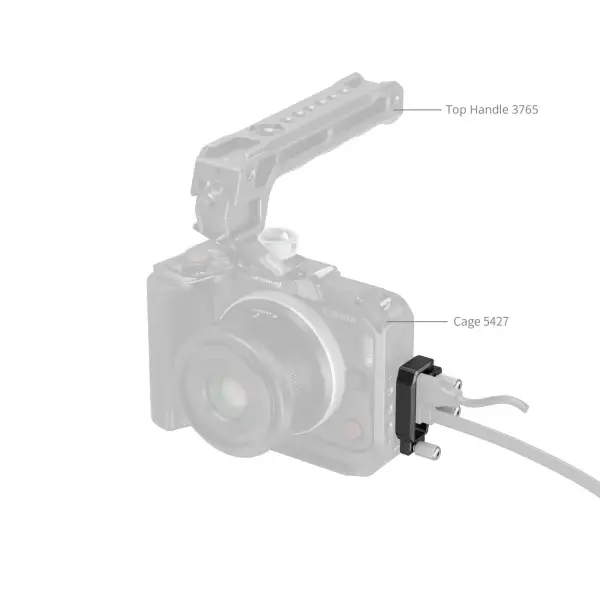 Держатель кабеля (зажим) SmallRig HDMI, USB-C для клеток Canon EOS R50 V 5534
