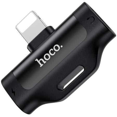 Аудиоадаптер Hoco LS31 с двойным Lightning