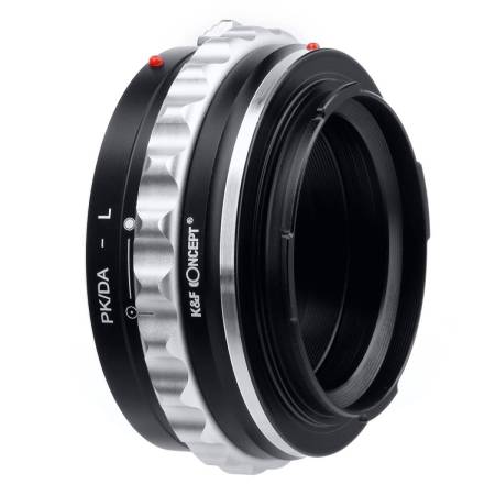Переходное кольцо K&F Concept PK/DA-L (Объективы Pentax PK DA на камеры L mount)