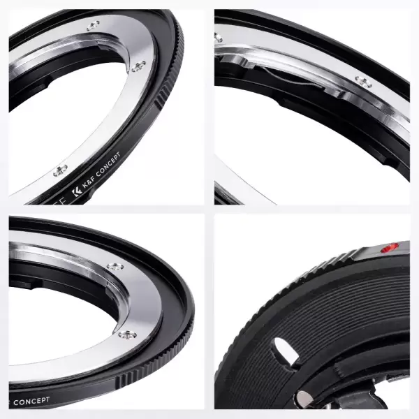 Переходное кольцо K&F NIK-EOS Nikon F - Canon EOS Переходное кольцо K&F NIK-EOS Nikon F - Canon EOS