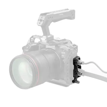 Зажим кабеля SmallRig 5969 на камере в клетке