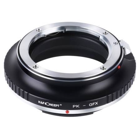 Переходное кольцо K&F PK - GFX (Объективы Pentax K на фото камеры Fujifilm GFX)