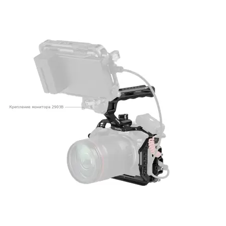 Верхняя ручка и монитор на комплекте SmallRig 5955