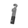 Ручка ZGCINE PK-H01 установлена на DJI Osmo Pocket 3, вид на белом фоне