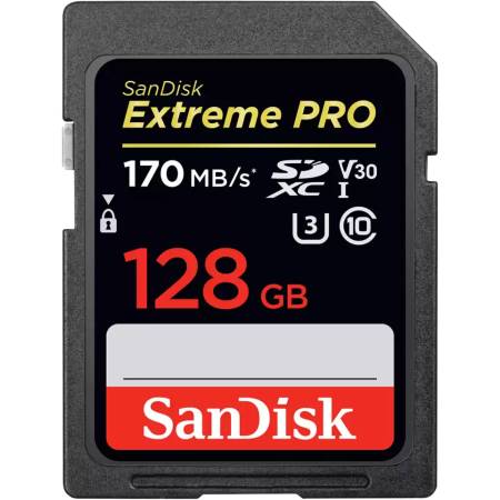 Sandisk Extreme Pro 128GB SDXC 170MB/
