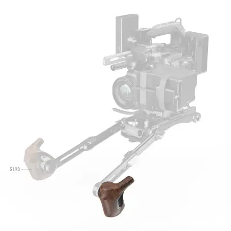 Ручка SmallRig ImageGrip Series Wooden ARRI Rosette (Левая сторона) 5162