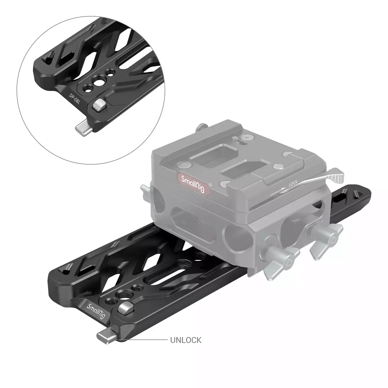 Площадка SmallRig 8'' Lightweight ARRI Dovetail Plate 3770
