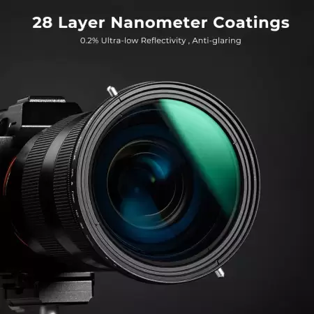 Фильтр K&F 67 мм Nano X CPL+Variable Fader NDX ND2-ND32 Фильтр K&F 67 мм Nano X CPL+Variable Fader NDX ND2-ND32
