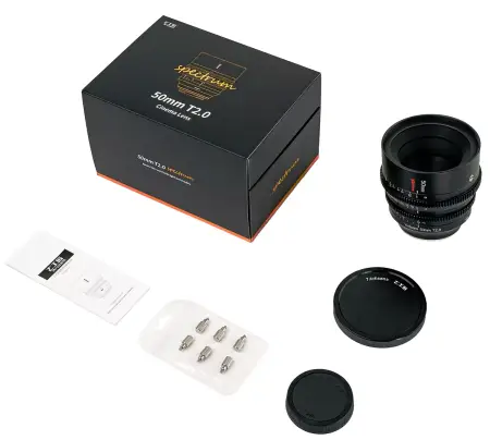 Кинообъектив 7artisans Spectrum 50 мм T2.0
