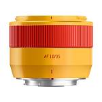 Объектив TTartisan AF 35 мм F1.8 mark II APS-C для Fuji X оранжевый