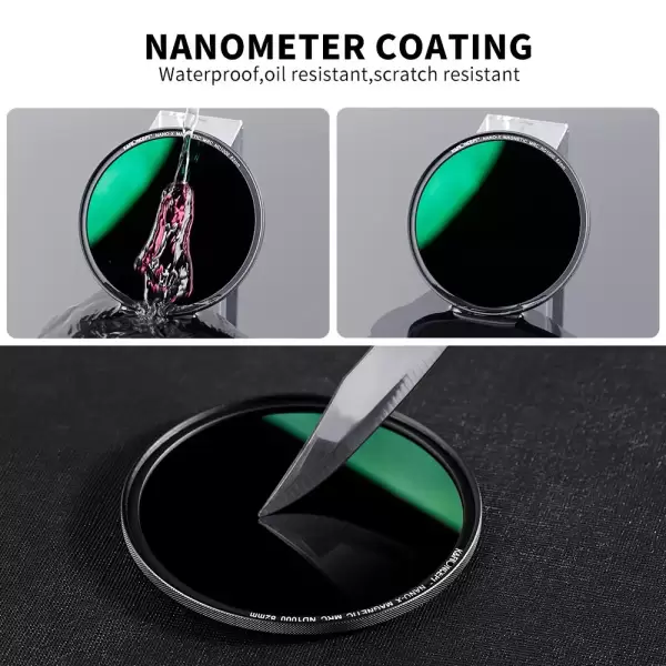 Фильтр магнитный K&F NANO X ND1000 62 мм