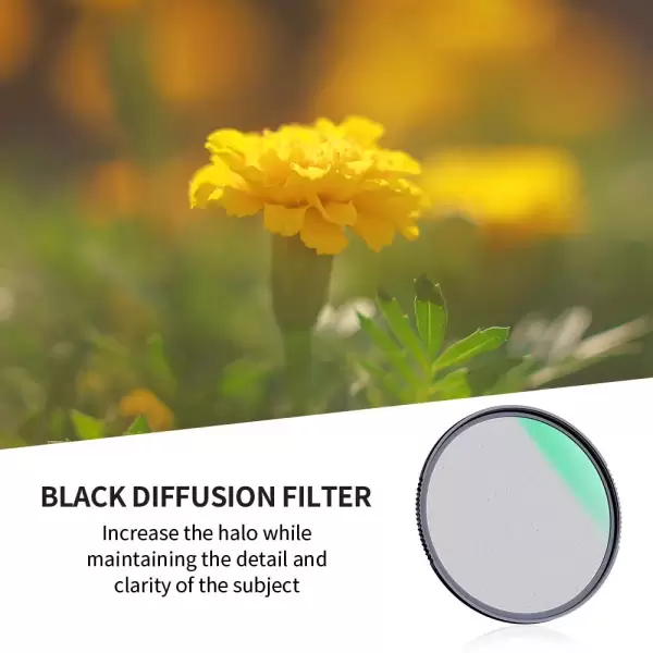 Фильтр K&F 58 мм Nano-X Black Mist 1/1 Фильтр K&F 58 мм Nano-X Black Mist 1/1
