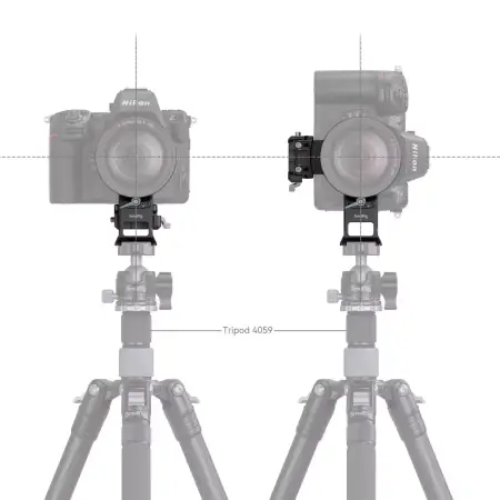 Площадка поворотная SmallRig Rotatable Horizontal-to-Vertical Mount Plate Kit для некоторых камер Nikon Z 4306