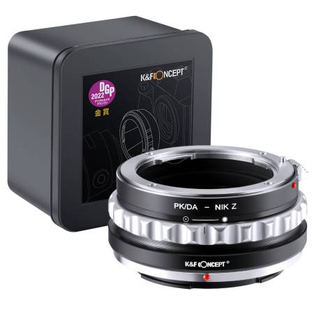 Переходное кольцо K&F PK/DA-NIK Z (объективы Pentax PK DA на камеры Nikon Z)
